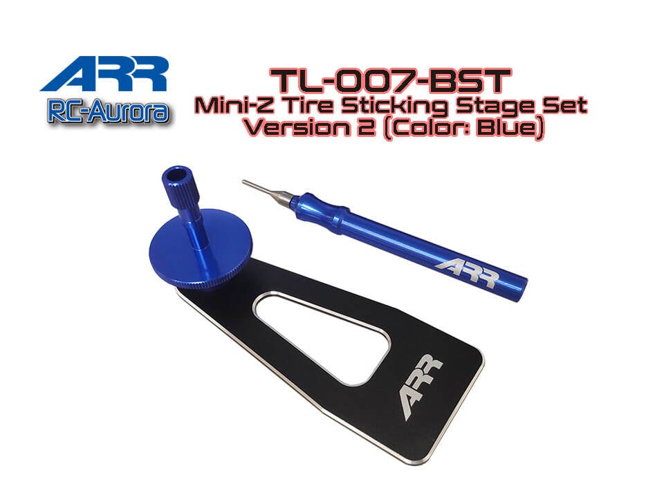 ARR MiniZ Tire Sticking Stage Set Version 2 (Color Blue) Micro RC